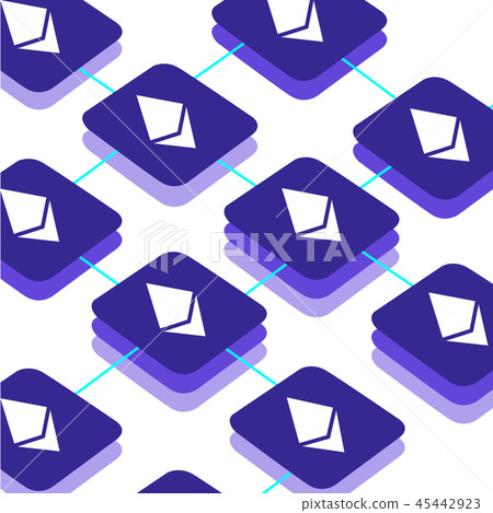 Ethereum network concept, digital technology Ethereum network concept, digital technology 45442923