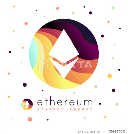 Ethereum network concept, digital technology Ethereum network concept, digital technology 45442925