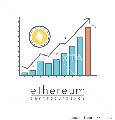 Ethereum network concept, digital technology Ethereum network concept, digital technology 45442929