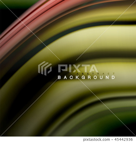 Background abstract - liquid color wave 45442936