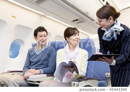 飛機機載旅行夫婦機上購物免稅 45443394