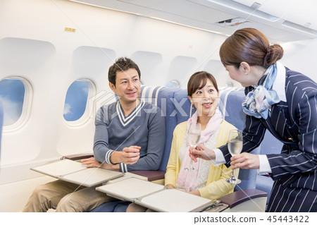 飛機機載旅行CA. 45443422