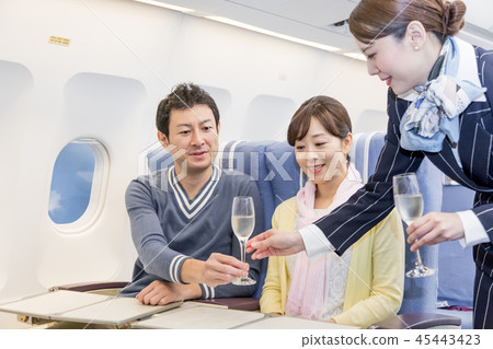 飛機機載旅行CA. 45443423