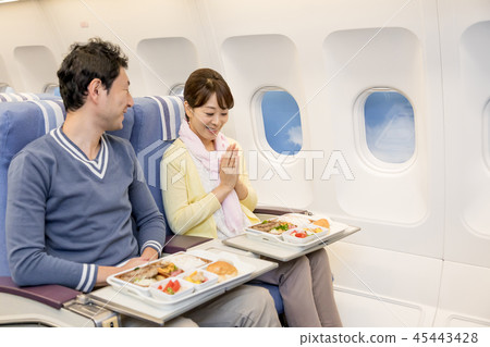 飛機航班旅行餐 45443428