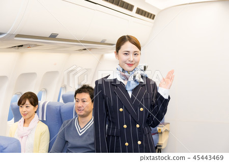 飛機機上CA指向 45443469