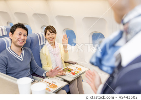 飛機航班旅行餐 45443502