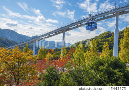 Skyrail that runs through Skyrail Town, Aki Ward, Hiroshima City, Hiroshima Prefecture Skyrail that runs through Skyrail Town, Aki Ward, Hiroshima City, Hiroshima Prefecture 45443575