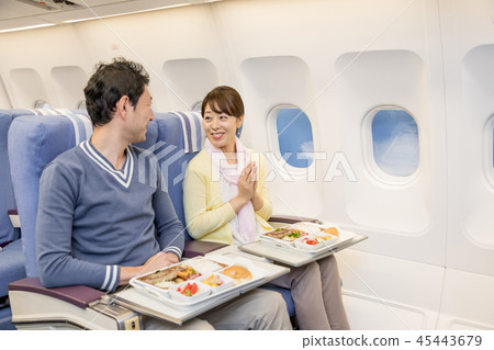 飛機航班旅行餐 45443679