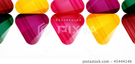 Geometric abstract background, triangles 45444146
