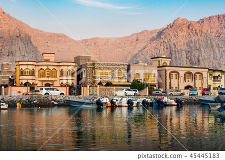 Khasab city in Musandam Oman 45445183