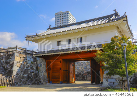 [山梨縣]山梨縣歷史遺址，甲府城，Yamatemon（舞鶴城，舞鶴公園） 45445561