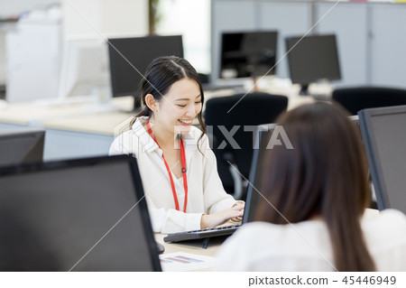 Business woman office 45446949