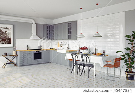 design kitchen interior. design kitchen interior. 45447884