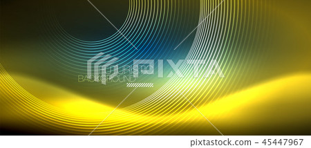 Neon glowing circles background Neon glowing circles background 45447967