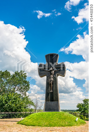 Memorial Cross to Cossack defenders and victims of Baturyn in Ukraine Memorial Cross to Cossack defenders and victims of Baturyn in Ukraine 45448850
