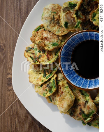 Korea's food barbeque and soy sauce 45449246