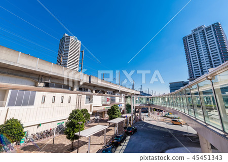 武藏浦和站西口的風景 武藏浦和站西口的風景 45451343