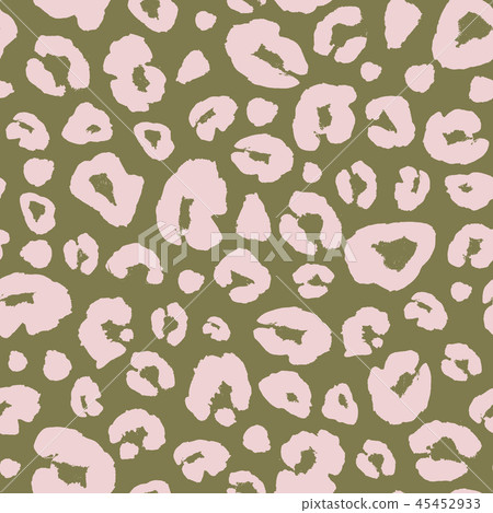 Leopard skin print seamless pattern background 45452933