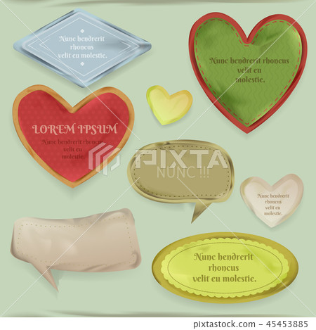 Scrapbooking elements illustration 45453885