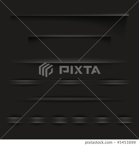 Black paper shadow lines illustration Black paper shadow lines illustration 45453899