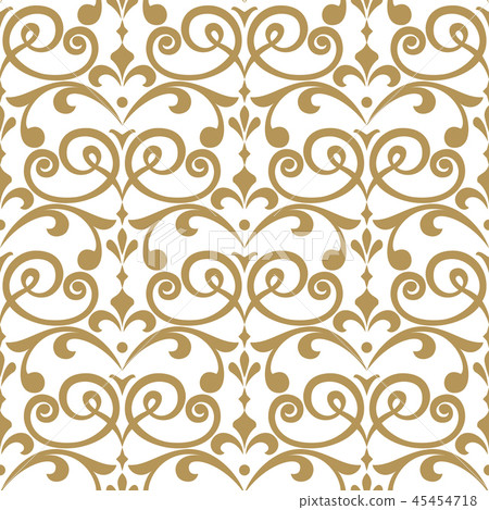 Wallpaper in the style of Baroque. A seamless Wallpaper in the style of Baroque. A seamless 45454718