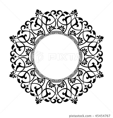 Decorative frame. Elegant element for design  45454767