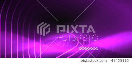 Dark black abstract background with neon colors and lines Dark black abstract background with neon colors and lines 45455115