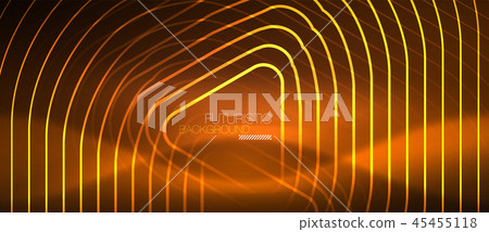 Color shiny neon lights background with abstract lines Color shiny neon lights background with abstract lines 45455118