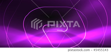 Dark black abstract background with neon colors and lines Dark black abstract background with neon colors and lines 45455143