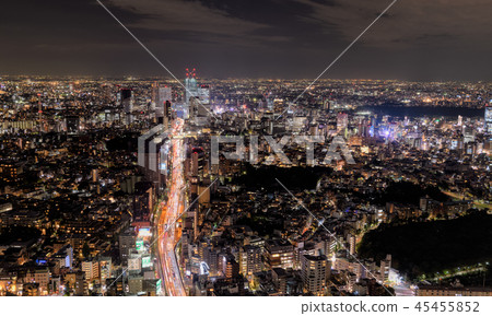 Tokyo central city night view Tokyo central city night view 45455852