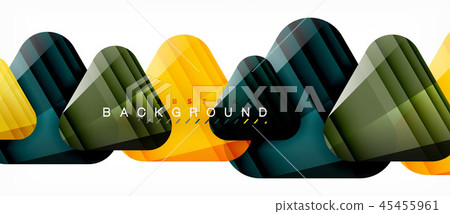 Geometric abstract background, triangles 45455961
