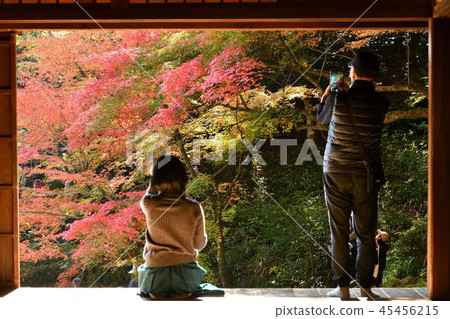Autumn leaves of Yoshimizuen in Akiota Hiroshima prefecture Autumn leaves of Yoshimizuen in Akiota Hiroshima prefecture 45456215