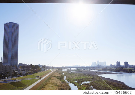 landscape of Futako Tamagawa Park 45456662