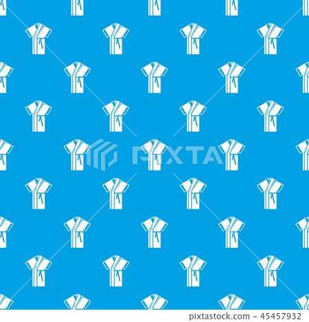 Robe pattern vector seamless blue Robe pattern vector seamless blue 45457932