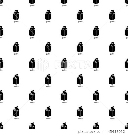 Quatro packag pattern vector seamless Quatro packag pattern vector seamless 45458032