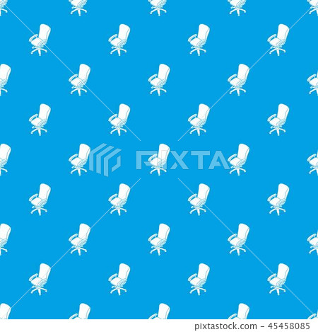 Office chair wheel pattern vector seamless blue 45458085
