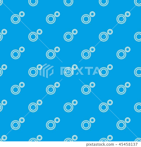 Mildew virus pattern vector seamless blue 45458137