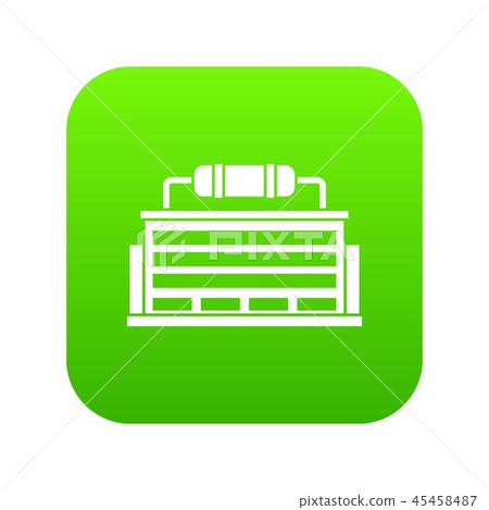 Plant icon digital green 45458487