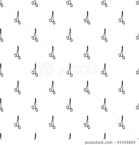 Hospital forceps pattern vector seamless 45458805