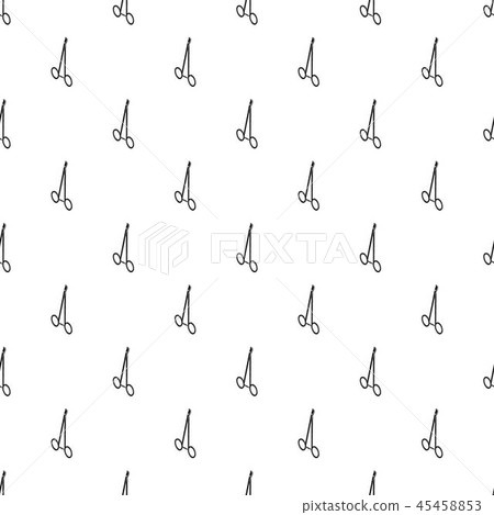 Vascullar scissors pattern vector seamless 45458853