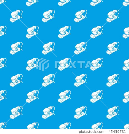 Sheet sander pattern vector seamless blue Sheet sander pattern vector seamless blue 45459781