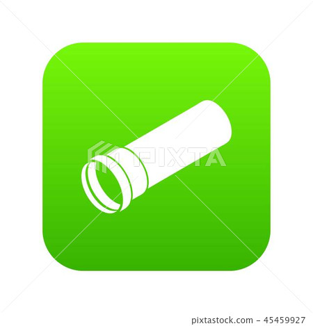 Plastic pipe icon green vector - Stock Illustration [45459927] - PIXTA