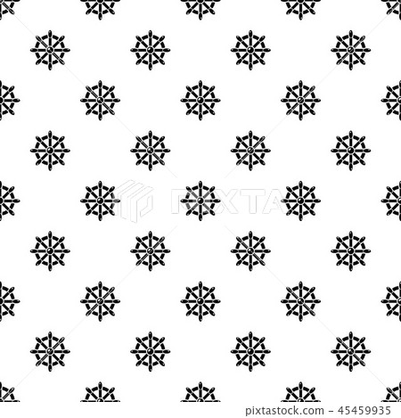 Handwheel pattern vector seamless Handwheel pattern vector seamless 45459935