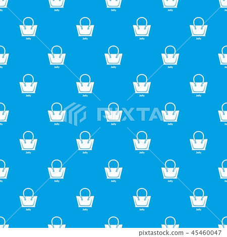 Jelly bag pattern vector seamless blue Jelly bag pattern vector seamless blue 45460047