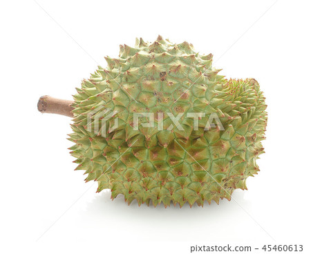 King of fruits durian isolated on white background 45460613