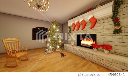 Christmas interior 1 Christmas interior 1 45460841