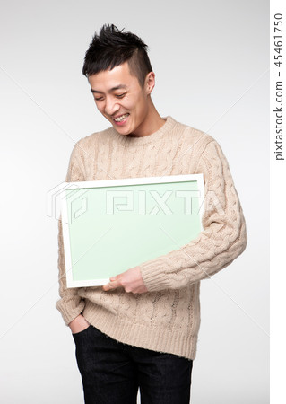男人，韓國人 45461750