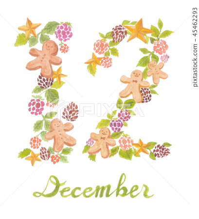 Flower character 12 letters (Ginger cookie) 45462293