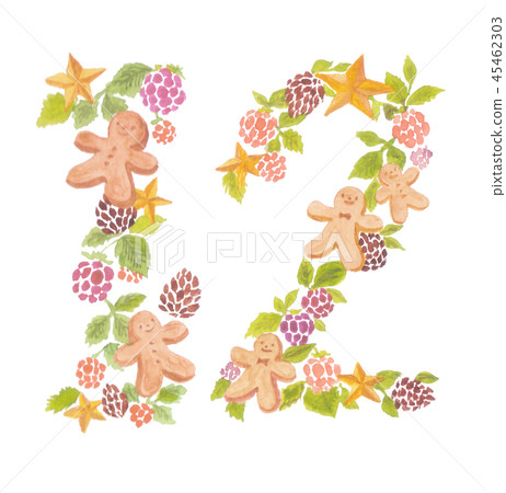 Flower character 12 (Ginger cookie) 45462303