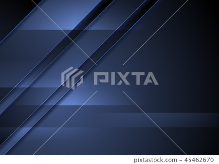 Dark blue abstract corporate material background 45462670